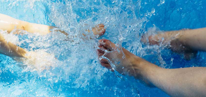 swimming